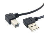 Angled USB adapter