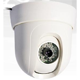 Zmodo IR Pan and Tilt Camera CM-T1002BG 8mm Lens 24 LEDs Night Vision White Retail