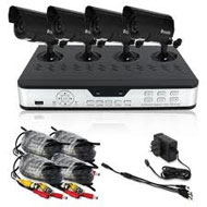 Zmodo Surveillance 4- Channel CCTV Security DVR LED Camera System 500GB Kit