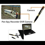 Zmodo Surveillance CM-C10208BK-AD Spy Pen Camera 1/4inch CMOS 2GB USB DVR Audio