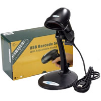 Esky USB Automatic Barcode Scanner Scanning Barcode Bar-code Reader with Hands Free Adjustable Stand