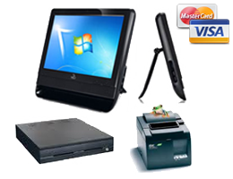 Point of sale hardwares selection: all-in-one ASUS touchscreen